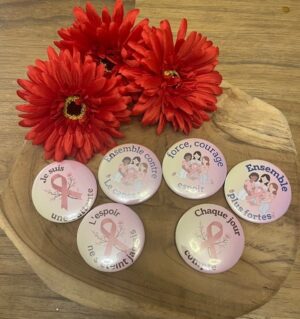 octobre rose magnets Magnets Octobre Rose lot de 6